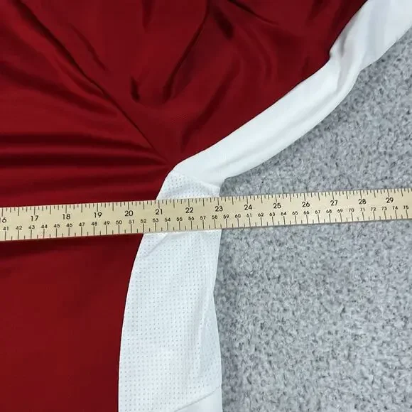 Indiana Hoosiers Jacket Mens L Adidas Full Zip Team Issued Track Climacool - Picture 15 of 16